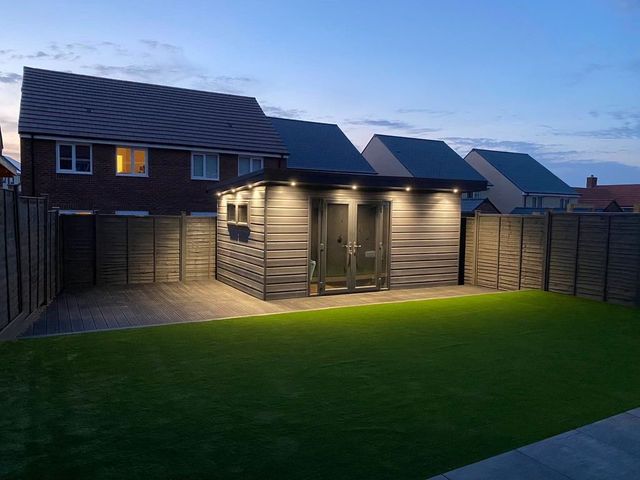 Decking installation finished