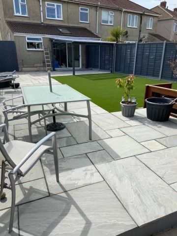 Paving and artificial grass in Bristol